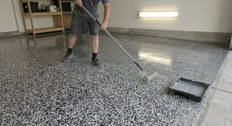 Epoxy Flooring Gloss Topcoat Olathe, KS